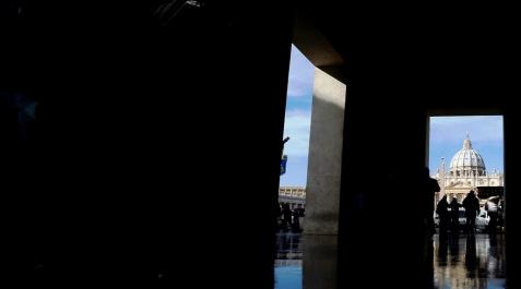 Normalidad en el Vaticano tras el anuncio de la renuncia del Papa Normalidad en el Vaticano tras el anuncio de la renuncia del Papa