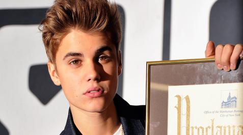 Justin Bieber, el protagonista de MTV en su gira española Justin Bieber, el protagonista de MTV en su gira española