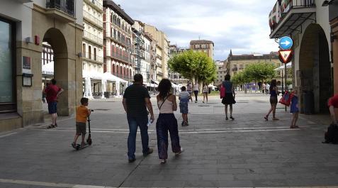 Descenso de temperaturas este fin de semana en Navarra_9 Este fin de semana estuvo marcado por un ligero descenso de las temperaturas, que dio un respiro a los pamploneses.