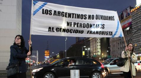 Argentina pide la detención de 4 españoles por la represión franquista Argentina pide la detención de 4 españoles por la represión franquista