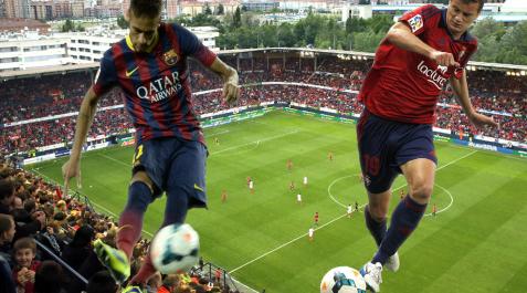 Oriol Riera las da, Neymar las toma Oriol Riera las da, Neymar las toma