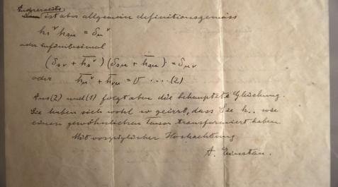 A subasta dos cartas de Einstein y el 'Halcón Maltés' A subasta dos cartas de Einstein y el 'Halcón Maltés'