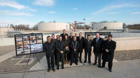 La conexión de Ablitas con la depuradora de Bajo Ebro recibe 1,9 millones La conexión de Ablitas con la depuradora de Bajo Ebro recibe 1,9 millones