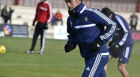 Ariel Núñez, presente en la vuelta al trabajo de Osasuna Ariel Núñez, presente en la vuelta al trabajo de Osasuna