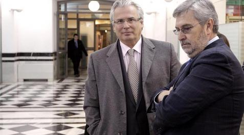 Baltasar Garzón, en el Tribunal Supremo_11 Imágenes de este martes 24 de enero en el que se está juzgando a Garzón por investigar los crímenes del franquismo