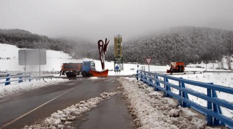 Heladas nocturnas y nieve desde los 300 metros en Navarra Heladas nocturnas y nieve desde los 300 metros en Navarra