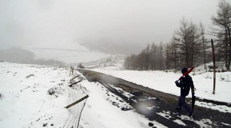 El Pirineo y el centro de Navarra están en alerta por nieve este sábado El Pirineo y el centro de Navarra están en alerta por nieve este sábado