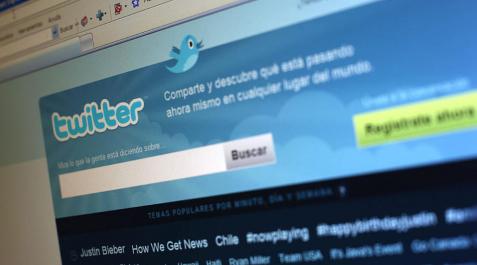 Captura de pantalla de la página de twitter Captura de pantalla de la página de twitter