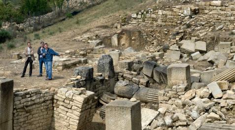 Las excavaciones de Santa Criz continuarán en 2014 y en 2015 Las excavaciones de Santa Criz continuarán en 2014 y en 2015