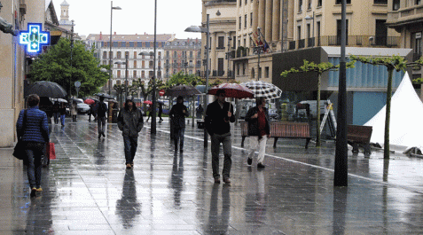 Pronóstico de lluvia para el sábado Pronóstico de lluvia para el sábado