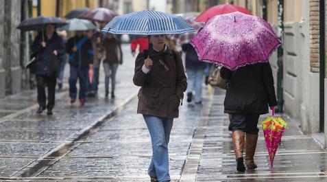 Bajan las temperaturas y vuelve la lluvia este miércoles a Navarra Bajan las temperaturas y vuelve la lluvia este miércoles a Navarra