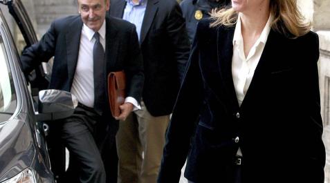 La infanta Cristina acude a declarar a los juzgados de Palma_22 La infanta doña Cristina acudió a declarar como imputada en el