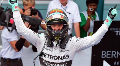 Nico Rosberg, profesta en su tierra y más líder del Mundial Nico Rosberg, profesta en su tierra y más líder del Mundial