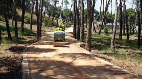 Concluyen las obras de mejora en el parque del Romero de Cascante Concluyen las obras de mejora en el parque del Romero de Cascante