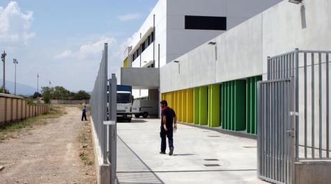 El nuevo colegio de Cascante ultima su equipamiento para abrir este curso El nuevo colegio de Cascante ultima su equipamiento para abrir este curso