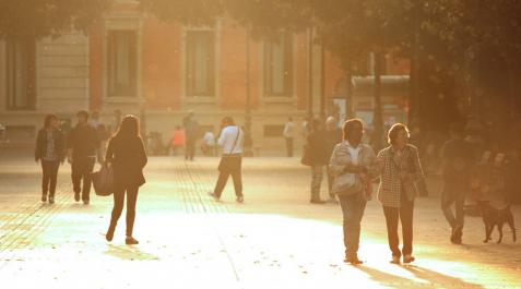 Buen tiempo a finales de Octubre El buen tiempo a finales de Octubre con temperaturas cercanas a los 25ºC