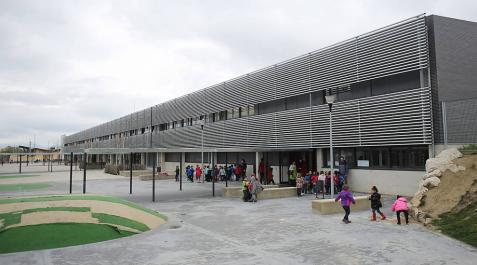 El nuevo colegio de Sarriguren abrirá previsiblemente el próximo curso El nuevo colegio de Sarriguren abrirá previsiblemente el próximo curso