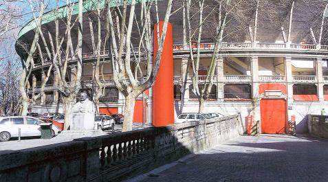La Meca quiere estrenar para San Fermín el ascensor de la plaza La Meca quiere estrenar para San Fermín el ascensor de la plaza