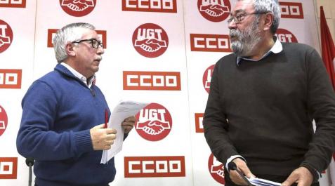 Méndez confía en cerrar un acuerdo salarial antes del fin de semana Méndez confía en cerrar un acuerdo salarial antes del fin de semana