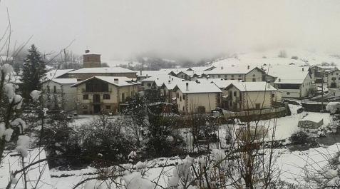 La cota de nieve se queda este domingo entre 600 y 700 metros La cota de nieve se queda este domingo entre 600 y 700 metros
