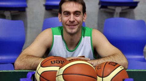 Iñaki Narros, en Anaitasuna Iñaki Narros, en Anaitasuna