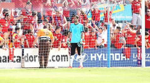 Riesgo sube a los altares rojillos con un paradón en el minuto 89 Riesgo sube a los altares rojillos con un paradón en el minuto 89