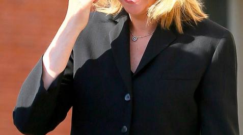 La Infanta Cristina, en el funeral de Kardam de Bulgaria Reaparece la Infanta Cristina en Madrid