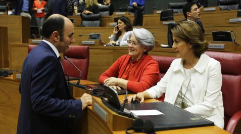 Goicoechea no participó en la votación del déficit para 2016 Goicoechea no participó en la votación del déficit para 2016