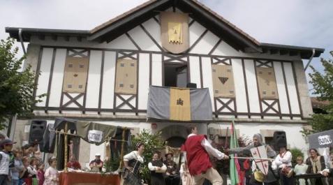 Mercado de antaño de Lekunberri. Mercado de antaño de Lekunberri.