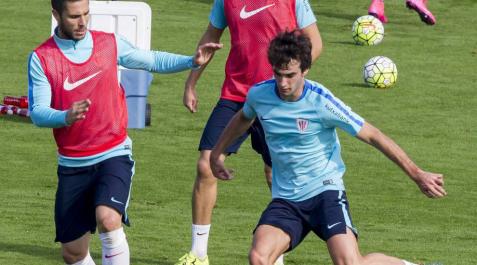 Kike Sola, en Lezama. Kike Sola, en Lezama.