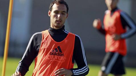 Unai García, en Tajonar. Unai García, en Tajonar.
