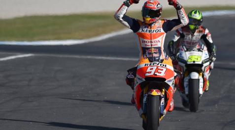 Márquez se impone en Australia y Lorenzo recorta puntos sobre Rossi Márquez se impone en Australia y Lorenzo recorta puntos sobre Rossi