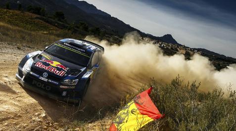 Ogier agradece a Volkswagen Navarra su aportación a su coche Ogier agradece a Volkswagen Navarra su aportación a su coche