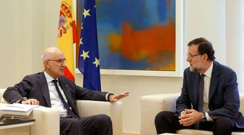 Unió traslada a Rajoy su apoyo a la ley aunque discrepa en cómo defenderla Unió traslada a Rajoy su apoyo a la ley aunque discrepa en cómo defenderla