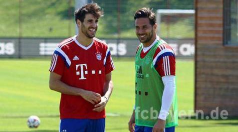 Javi Martínez, con el Bayern Javi Martínez, con el Bayern