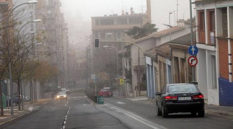 Las nieblas sólo afectarán hoy a la mitad sur de Navarra Las nieblas sólo afectarán hoy a la mitad sur de Navarra