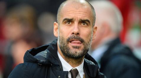 Pep Guardiola, contra el Hannover. Pep Guardiola, contra el Hannover.