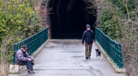El tramo que culminará la vía verde, pendiente del nuevo Gobierno central El tramo que culminará la vía verde, pendiente del nuevo Gobierno central