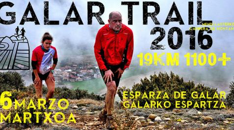 El Galar Trail, el 6 de marzo. El Galar Trail, el 6 de marzo.