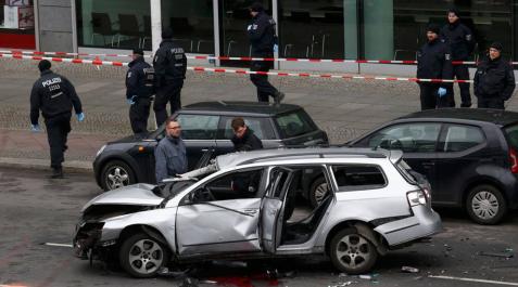 La Policía descarta la hipótesis terrorista en la explosión de Berlín La Policía descarta la hipótesis terrorista en la explosión de Berlín