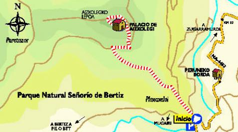 Por el antiguo “Camino de la paja”
