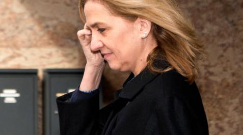 La infanta Cristina aterriza en el juicio del 'caso Nóos' La infanta Cristina aterriza en el juicio del 'caso Nóos'