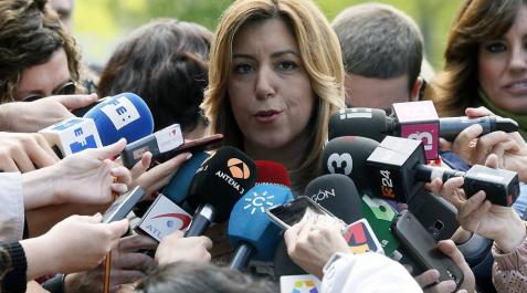 Susana Díaz ensalza a Pedro Sánchez como Susana Díaz ensalza a Pedro Sánchez como