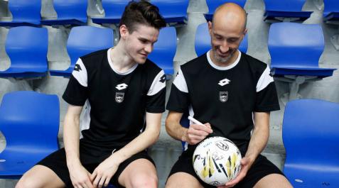 Alvarito y Javi Eseverri, el aprendiz y el maestro Alvarito y Javi Eseverri, el aprendiz y el maestro