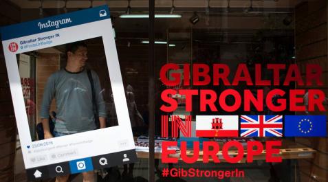 Gibraltar opta por que Reino Unido se quede en la UE, con un aplastante 96% de los votos Gibraltar opta por que Reino Unido se quede en la UE, con un aplastante 96% de los votos
