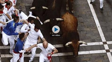 Vídeo del quinto encierro Vídeo del quinto encierro