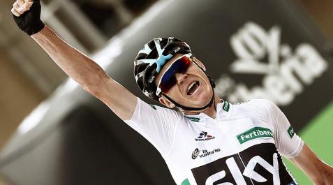 Froome repite en Peña Cabarga su victoria de 2011 Froome repite en Peña Cabarga su victoria de 2011