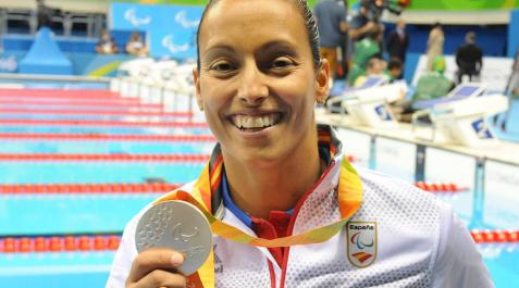 Teresa Perales no falla y suma su vigesimotercera medalla paralímpica Teresa Perales no falla y suma su vigesimotercera medalla paralímpica