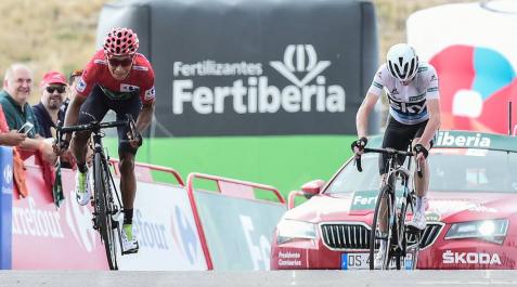 Quintana sentencia la Vuelta y Contador pierde el podio Quintana sentencia la Vuelta y Contador pierde el podio