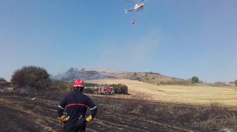 Imputado por la Policía Foral el presunto autor del incendio de Subiza-Galar Imputado por la Policía Foral el presunto autor del incendio de Subiza-Galar